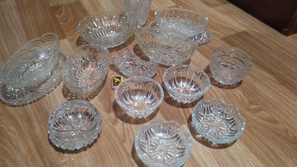 Хрустальные салатницы СССР, ваза