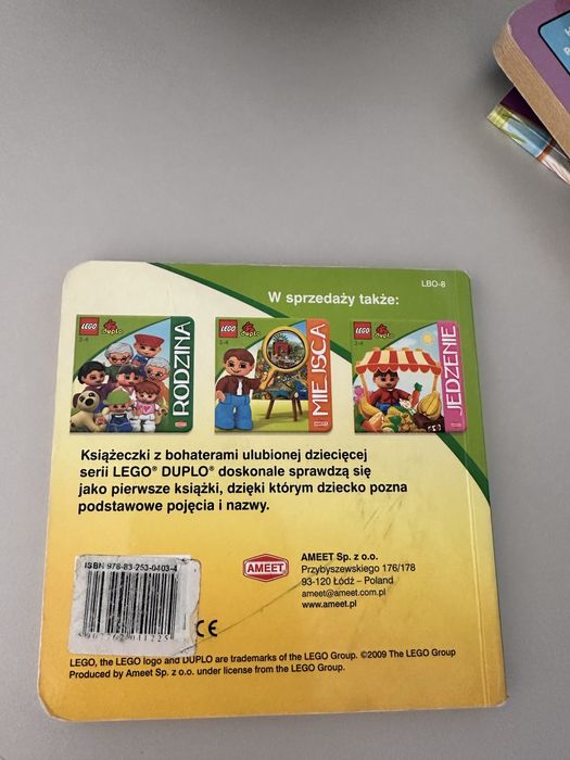 Książka Lego duplo Pory Dnia
