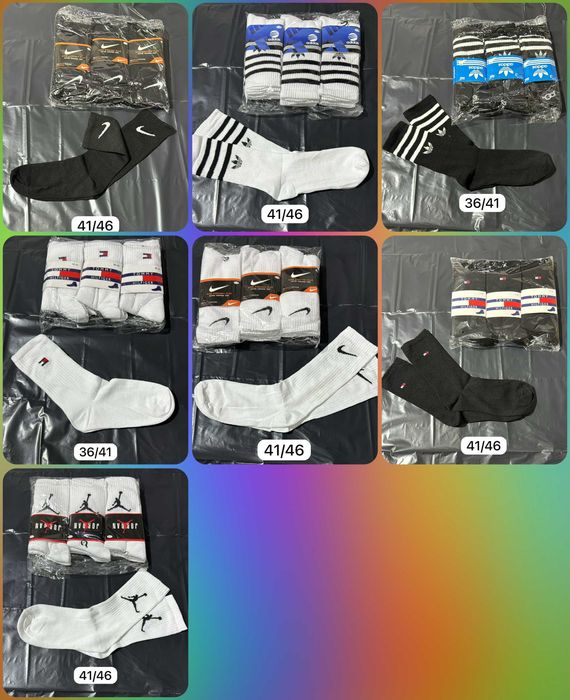 Skarpetki tommy hilfiger nowość nike jakość premium skarpety paczka