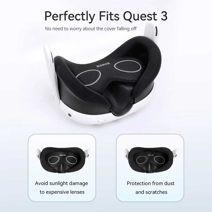 Anti-Scratch Glasses Spacer / Lens Cover for Quest3 від подряпин лінз!