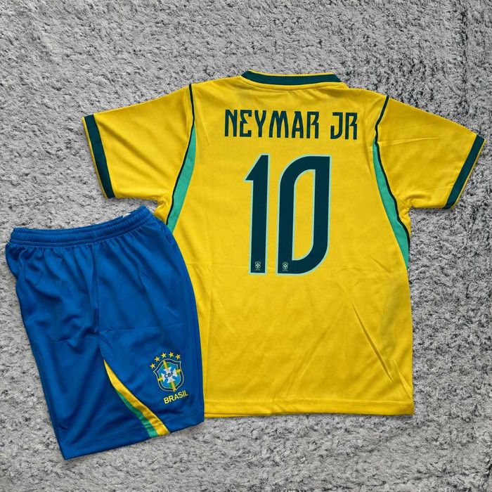 Komplet piłkarski Neymar Jr. koszulka Mistrzostwa Świata Brazylia