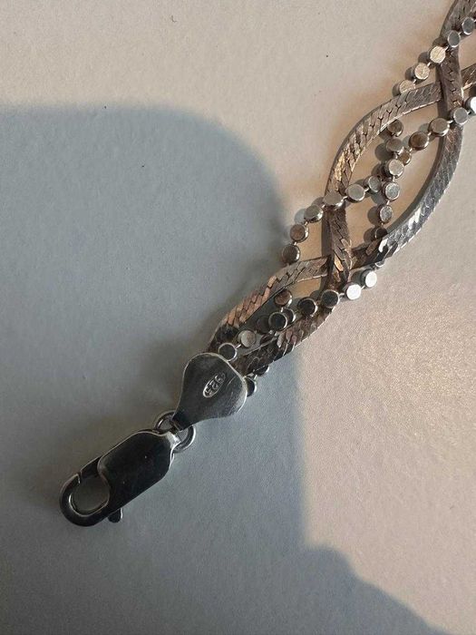 pulseira de prata