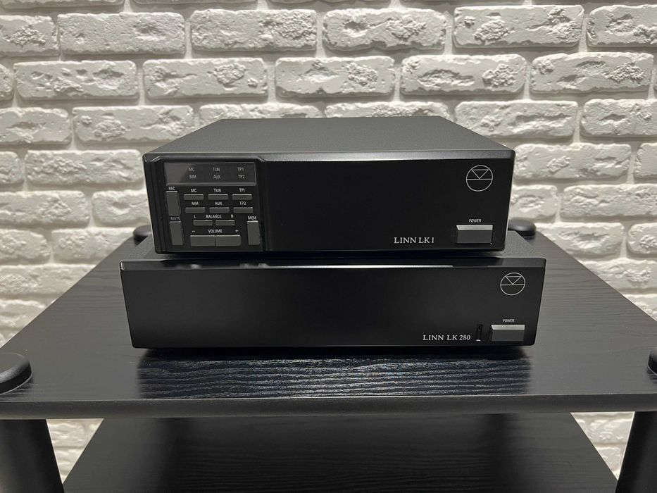 Linn LK1 + Linn LK280 - усилитель предварительный и усилитель мощности