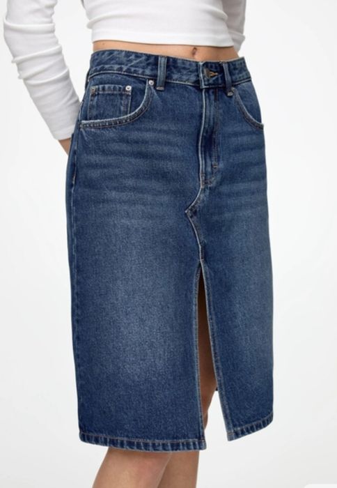 Джинсова спідниця Pull & Bear