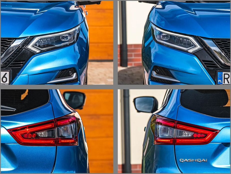 Nissan Qashqai Lift 1.2i Ledy Skóra Panorama Nawi Bliss Kamera Serwis Piękny