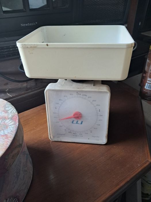 Balanca de cozinha vintage,5kgs