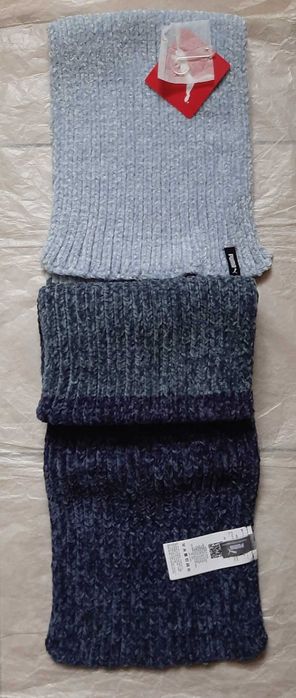Шарф Puma Chenille Scarf мягкий теплый из шенилла (синели) оригинал