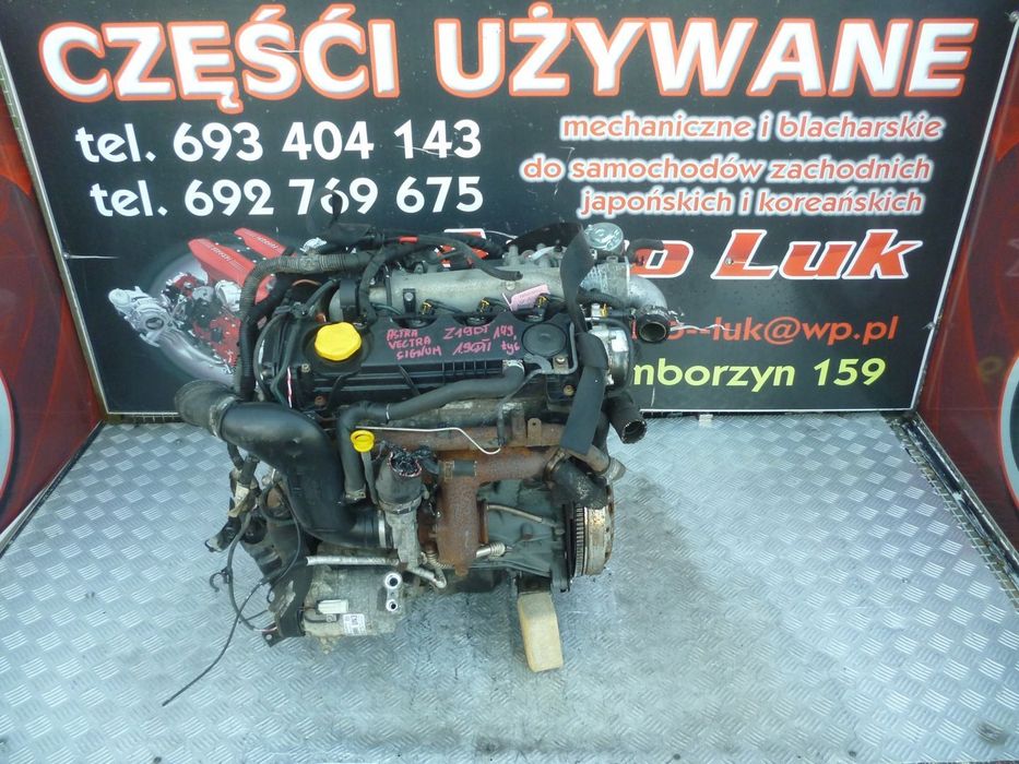 SILNIK KOMPLETNY OPEL ASTRA VECTRA SIGNUM 1.9 CDTI 120KM Z19DT 179 TYS