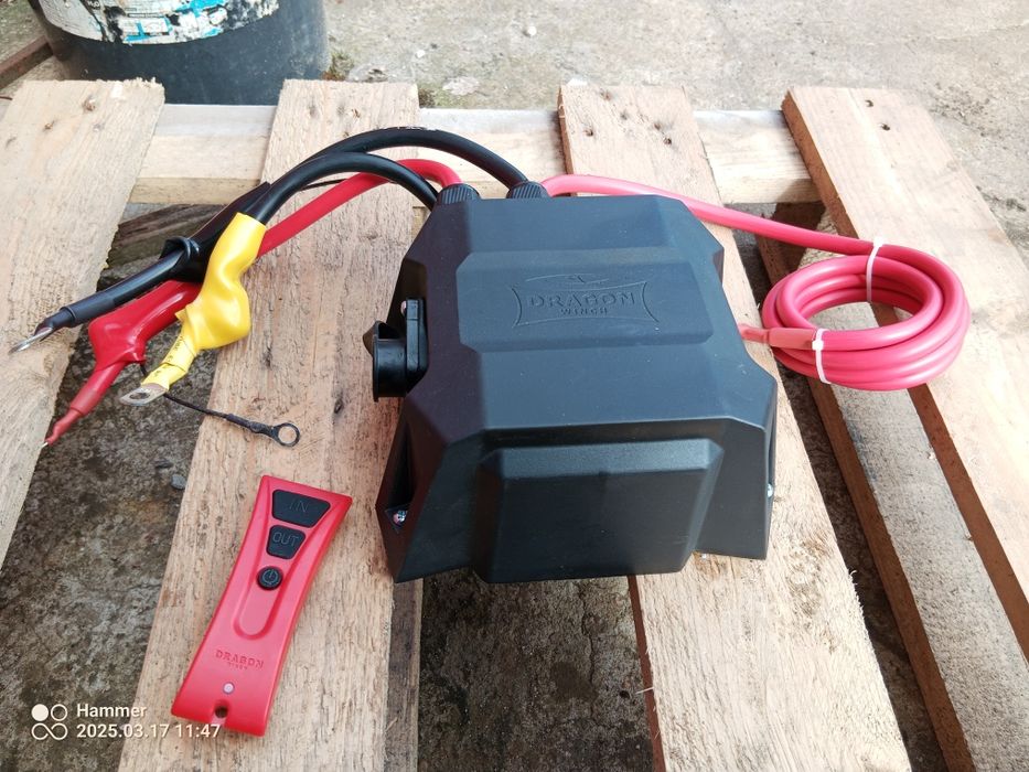 Kompletne sterowanie wyciągarki, wciagarki Dragon Winch