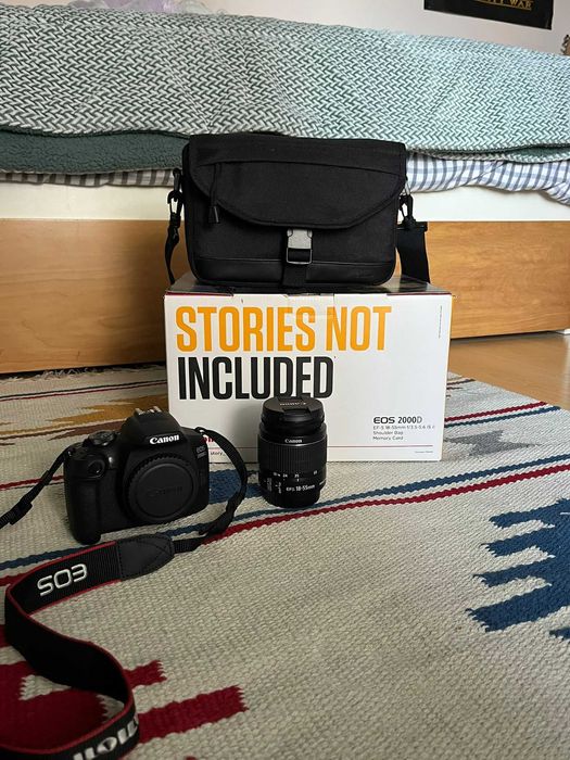 Câmara Canon EOS 2000D