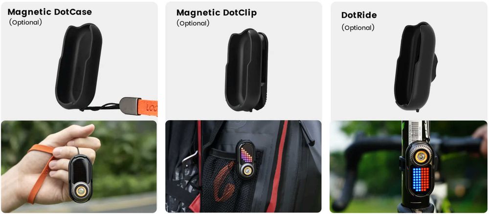 LOOP GEAR LoopDot Ліхтар Компактний з ЧОХЛОМ (Унікальний EDC-Гаджет) 400 Люмен - 100 Метрів