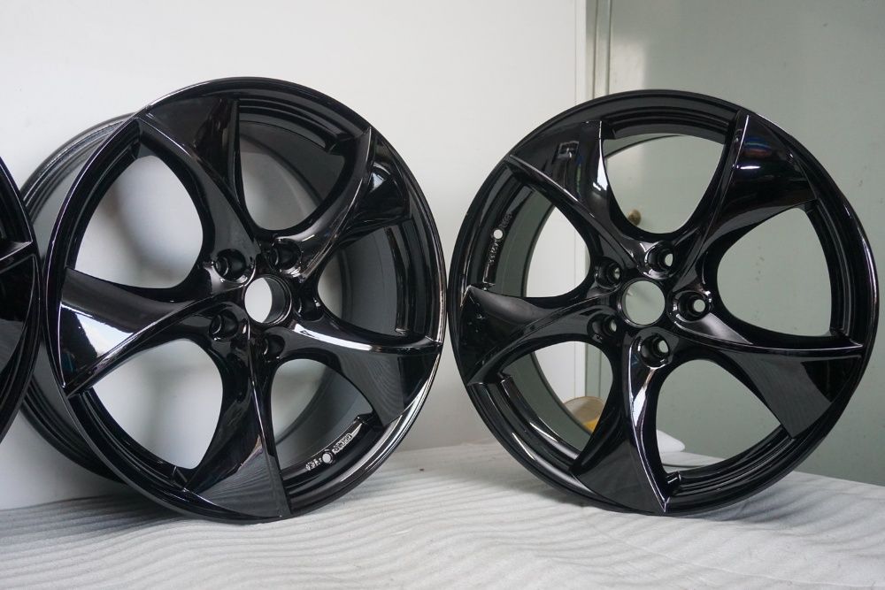 Alufelgi EAT-CMA 5x112 8Jx18" et35 cb70,4mm piekne czarny mega polysk!