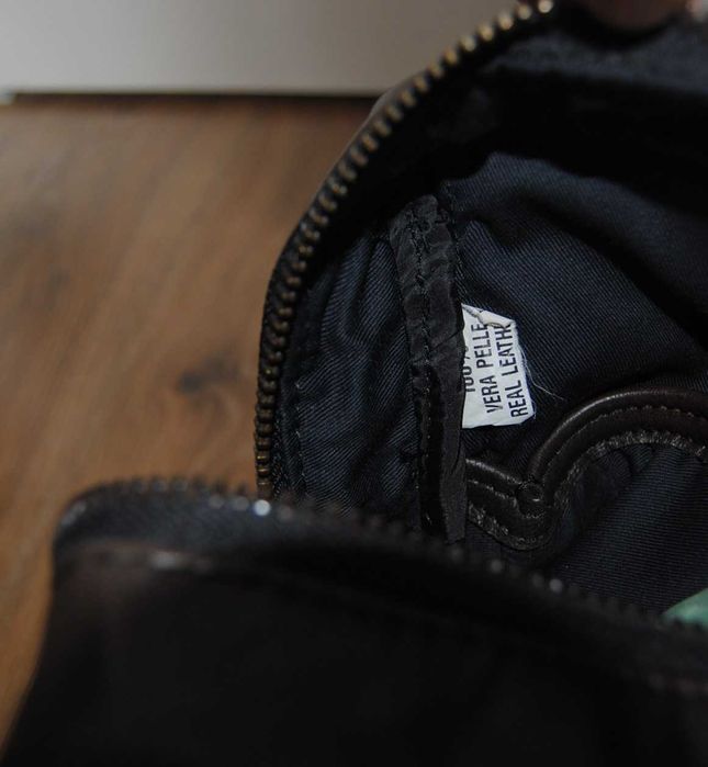 Шкіряний чоловіча сумка портфель / кожаная мужская сумка + несессер