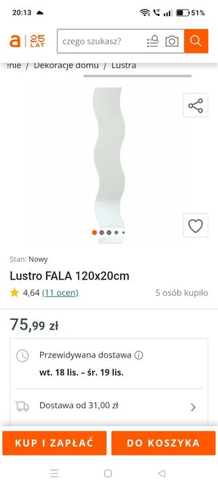Lustro, duże lustro