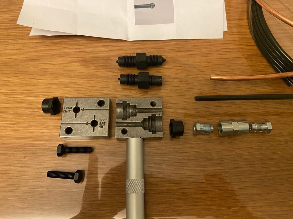 Профессиональная розвальцовка тормозных трубок для Автосервиса