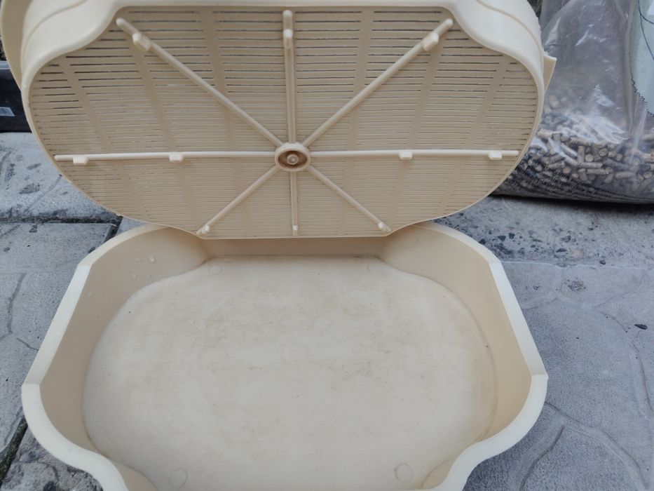 Лоток для кота+наполнитель