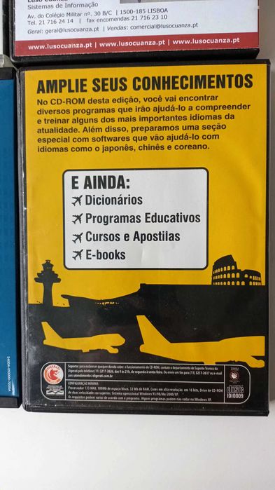 4 DVDs - PC - diferentes programas informáticos