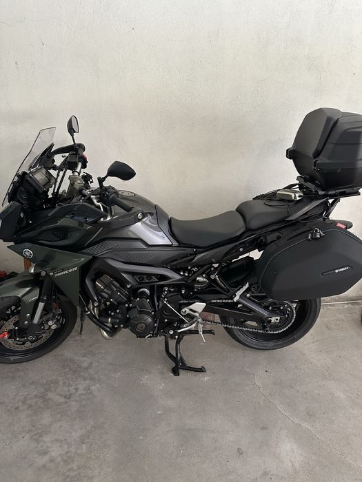 YAMAHA TRACER MT 09   MOUNTAIN GREEN