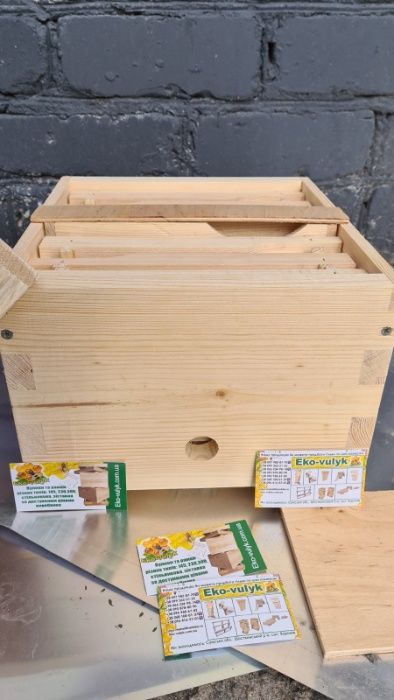 Нуклеус на два матко місця на дві бджолосім'ї