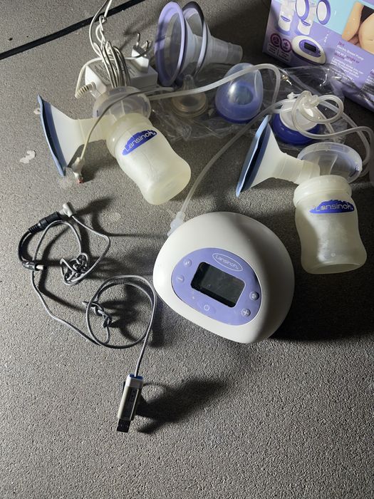 Laktator Lansinoh 2w1 kabel do gniazdka/powerbank