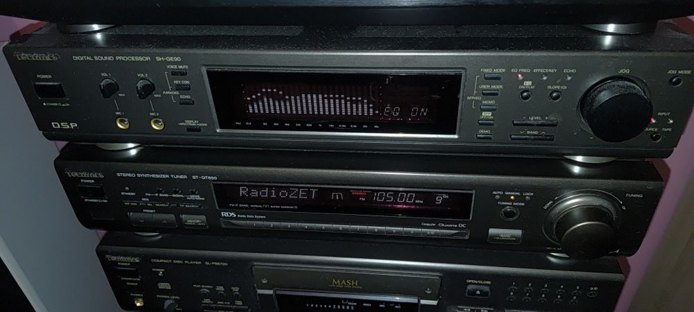 Technics zestaw wieża lata 90
