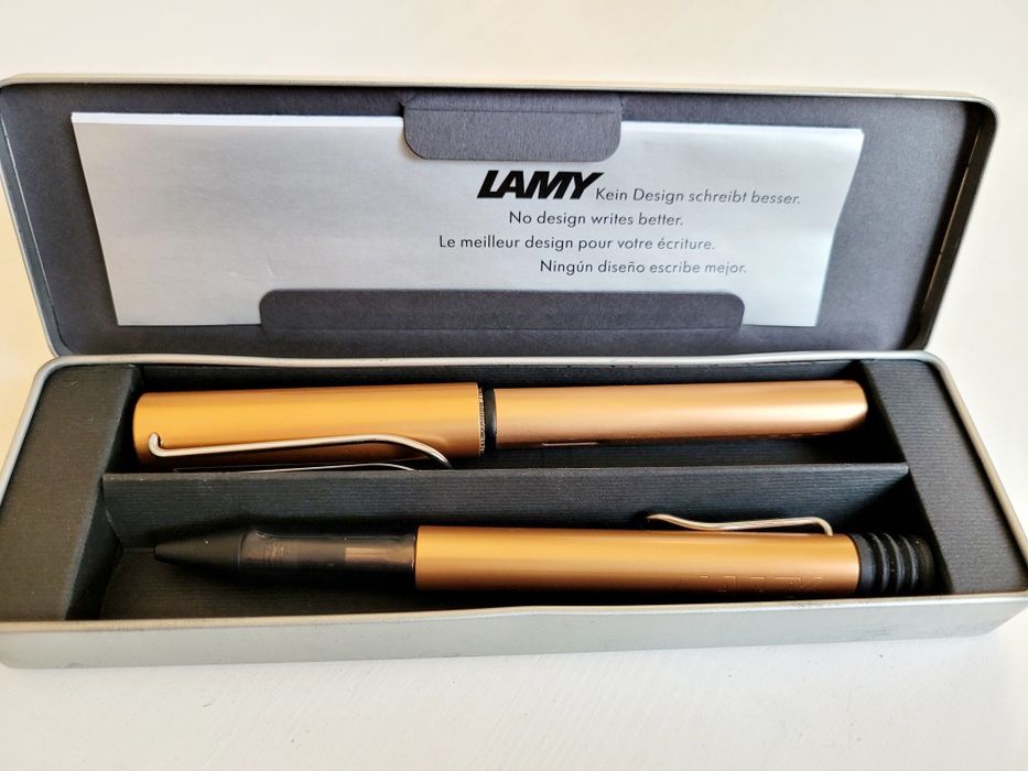 LAMY zestaw prezentowy pióro wieczne, długopis, konwerter, nie używane