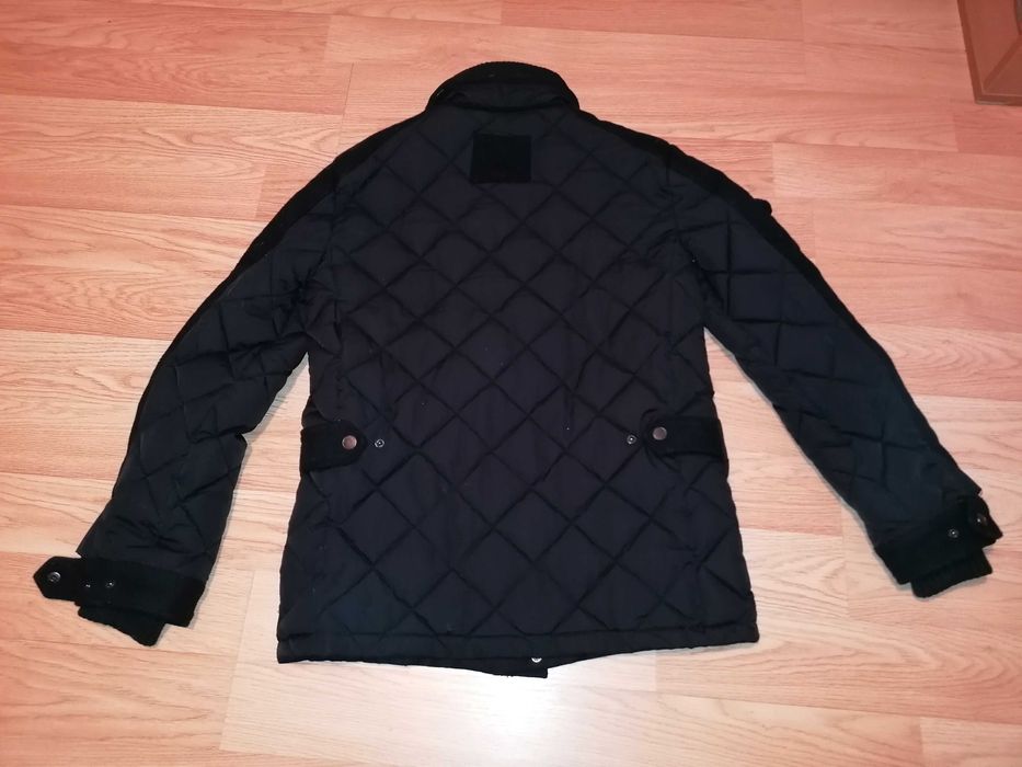 BRUUN&STENGADE  kurtka pikowana z kapturem