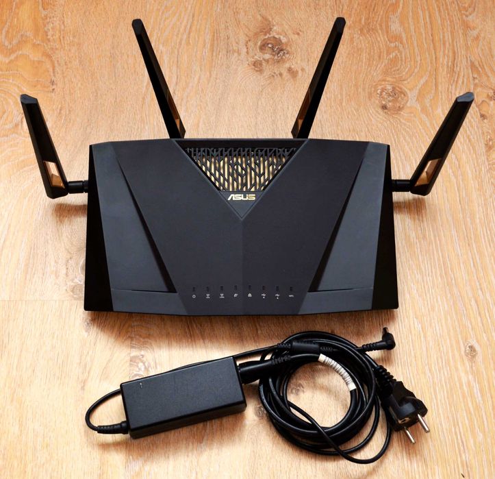 Покращений Asus RT-AX88U потужний ігровий 2.4+5ГГц WiFi6 AiMesh роутер
