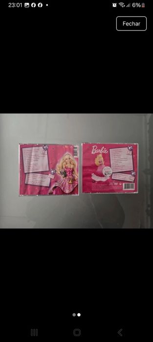 2 cds da Boneca Barbie