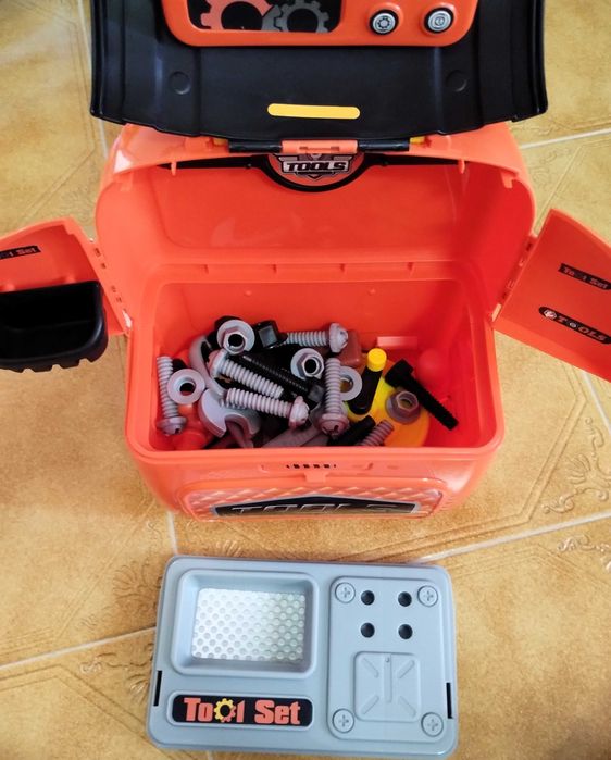 Mala Ferramentas Criança Brinquedo Antigo