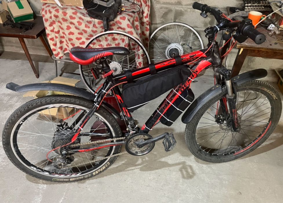 Електровелосипеди 36-48в 19-30Ah Електроскутери электровелосипед