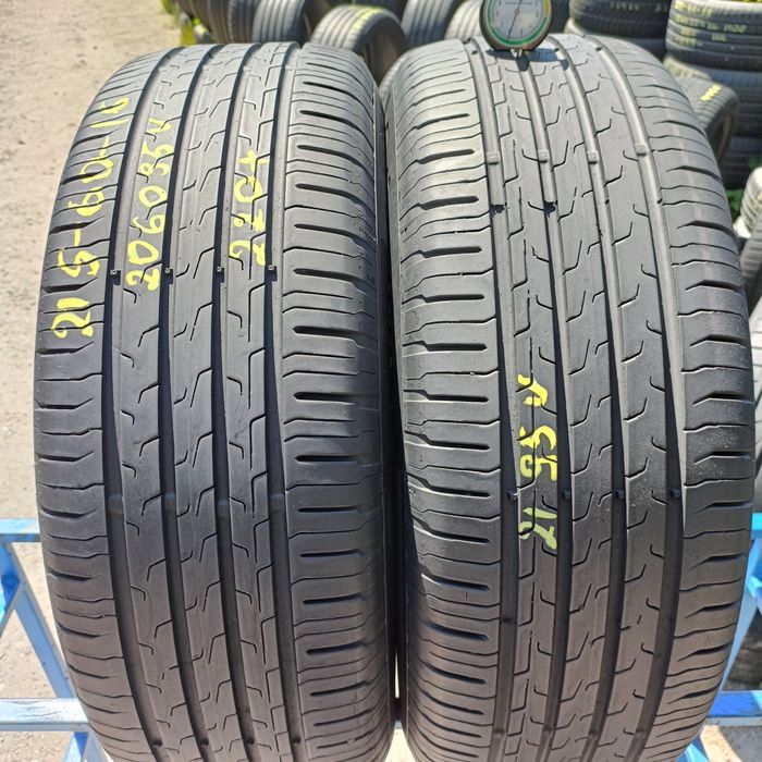 215/60r16 Continental EcoContact 6 z 2020r 6mm