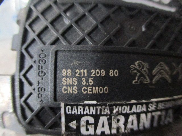 Sensor filtro particulas / FAP PEUGEOT 5008 I (0U_, 0E_)
