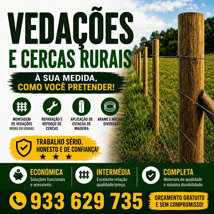 Montagem e Reparação de Vedações