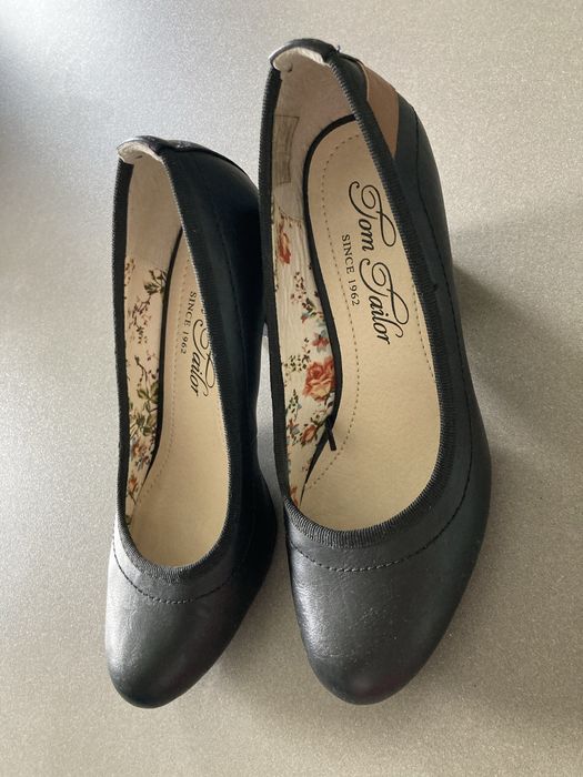 Tom Tailor czółenka pantofle r. 36 jak nowe