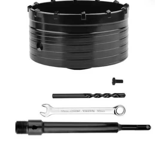 Otwornica do betonu 130mm + akcesoria Hsawbit