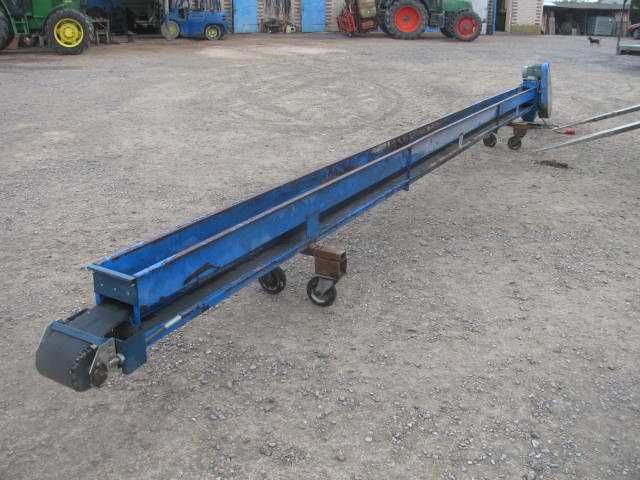 Taśmociąg redler 6m dyni peletu 8m zboża