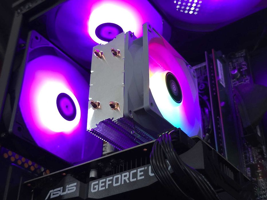 PC Torre Gaming Branco [Garantia] Ryzen 5 + GTX + 16GB RAM + SSD + W11