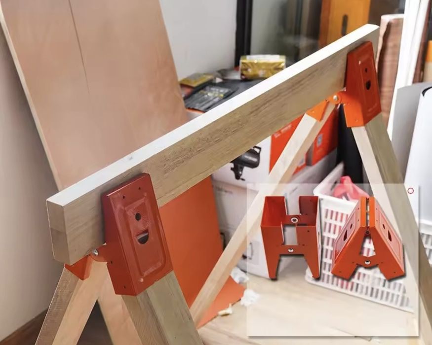 2x koziołek warsztatowy klipsy