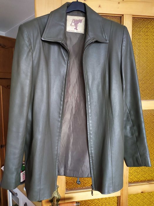 Kurtka damska, skórzana rozmiar L