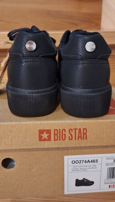 Buty damskie BIG STAR r.37-nowe