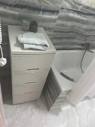 Комод пластиковий алеана Ротанг «Біла троянда» (Світло-бежевий)