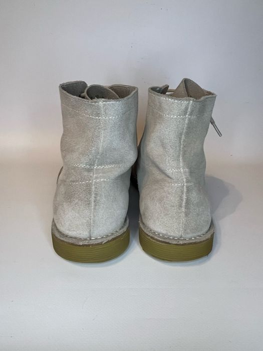 Clarks демисезонные замшевые ботинки