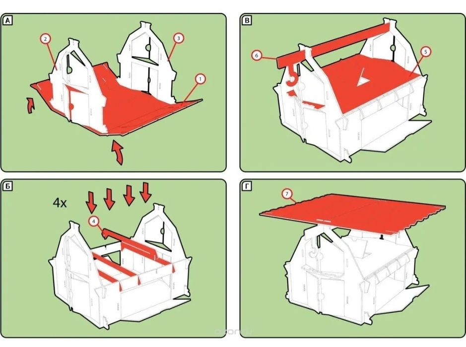 Ферма Книга + 3D модель для сборки