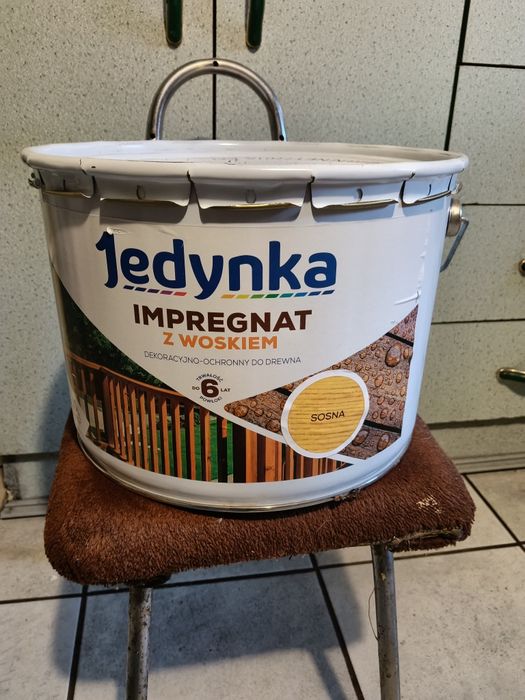 Impregnat z woskiem 10 l sosna