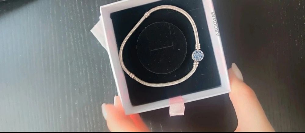 Pandora bransoletka na charmsy 21/22cm