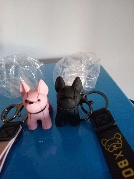 Porta chaves buldogue novos