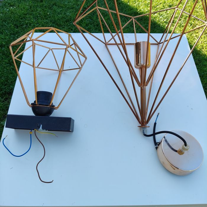 Lampa mała  i duża