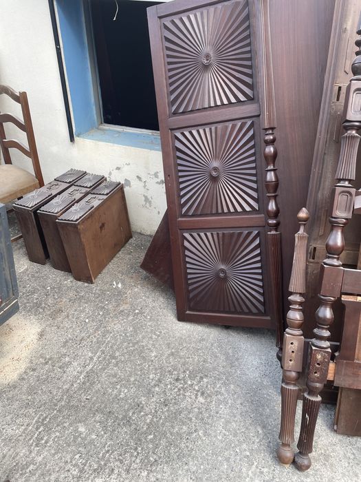 Mobilia quarto complta em castanho