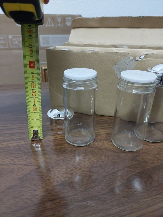 12 Frascos para Especiarias